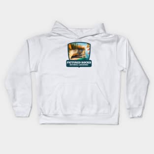 Pictured Rocks National Lakeshore Kids Hoodie